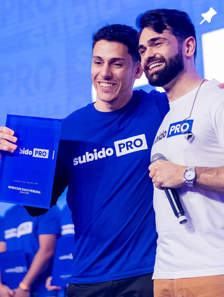 Winicius Davi Pereira com Pedro Sobral